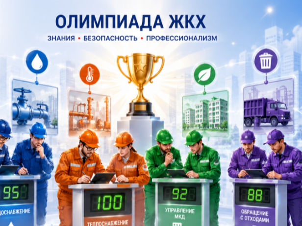 Открыта регистрация на онлайн-олимпиаду «Безопасный ЖКХ-2026».